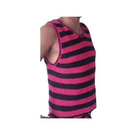 Camiseta Regata Croch Masculino Elo Produtos Especiais