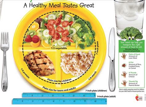 Provide The Child With A Plate To Ensure Proper Portion Sizes As Well