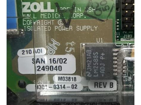 Zoll Hv Pace Defib Pcb Board Assembly Pn For Zoll