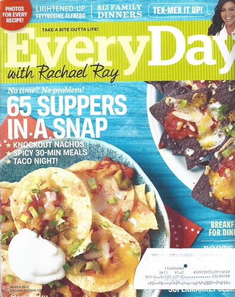 Everyday With Rachael Ray Magazine March 2012 Ebay