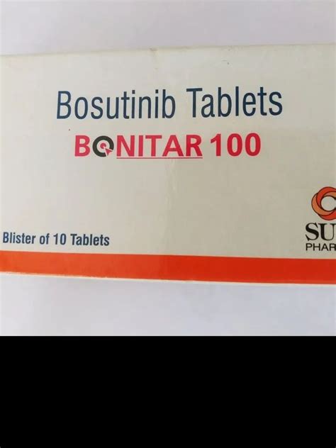 Bonitar Bosutinb Bosutinib Bosulif Tablets Sun Mg At Rs Box