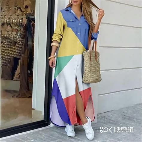 HOT เสอผาสตรขามพรมแดน ebay2023 ใหมยโรปและอเมรกาฤดใบไมผลและฤดรอนแฟชนพมพเสอ