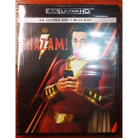 Shazam 4K Ultra HD Blu ray 4K BD มเสยงไทยซบไทย Shopee Thailand