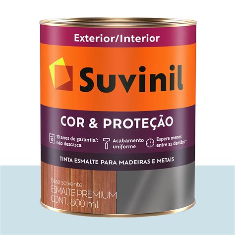 Tinta Esmalte Sint Tico Bril Suvinil Doce Mar Ml Loja Online Sa