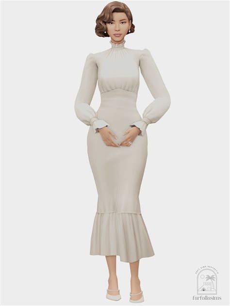 F A R F A L L A In Royal Clothes Sims Sims Dresses