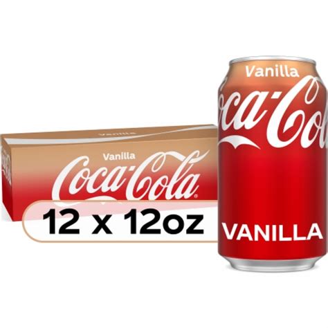 Coca-Cola® Vanilla Soda Cans, 12 pk / 12 fl oz - Pick ‘n Save