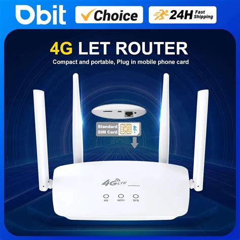 Dbit Wifi Y Nlendirici Sim Kart G Modem Lte Router Kazan Antenler