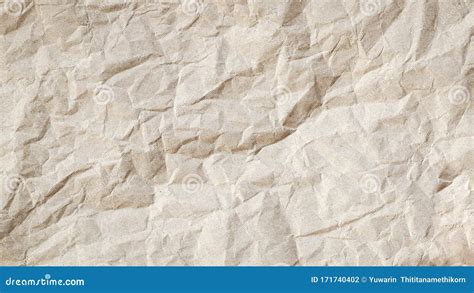 Details of a Brown Creased Paper Texture Background, Brown Wrinkle ...