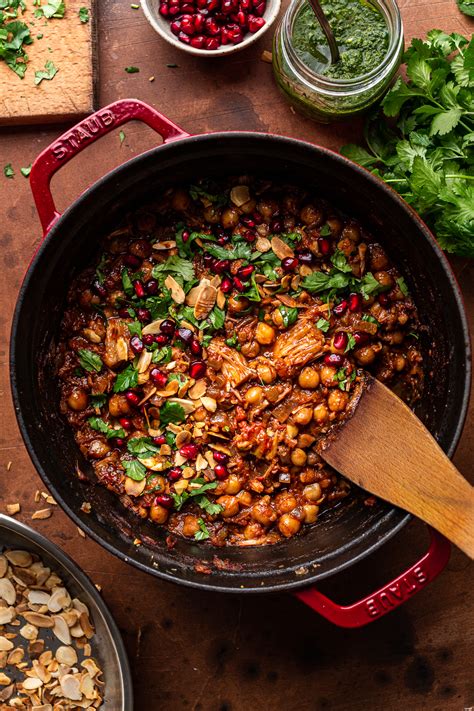 Vegan Jackfruit Tagine Lazy Cat Kitchen