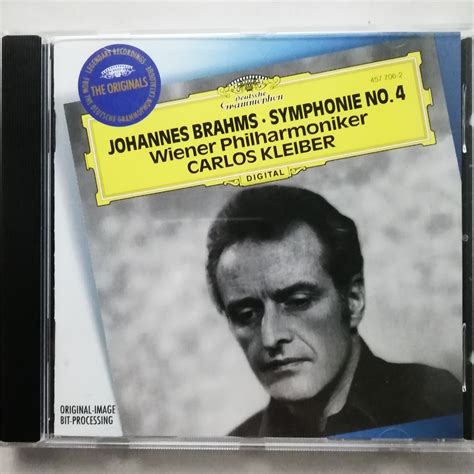 Brahms Symphony No 4 Carlos Kleiber VPO DG CD 457 706 2