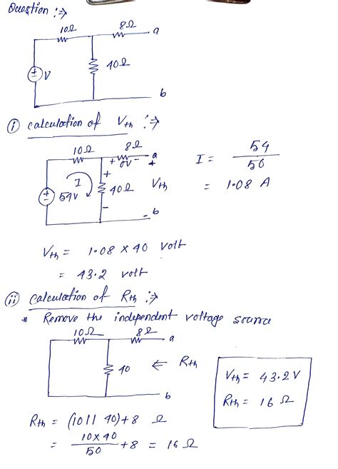 Solved Find The Thevenin Equivalent With Respect To The Terminals A