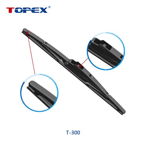 What size are rear wiper blades? - TOPEX