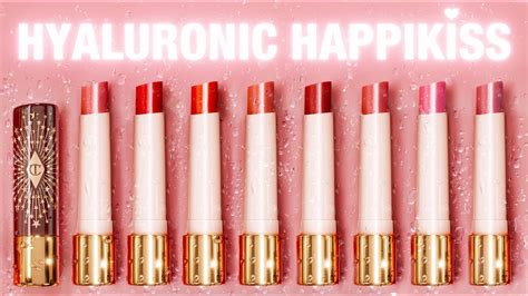 Hyaluronic Happikiss Hydrating Lipstick Balms Happikiss Is Happiness Charlotte Tilbury Youtube