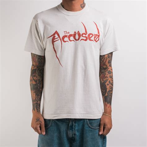 Vintage 90’s The Accused T-Shirt – Mills Vintage USA