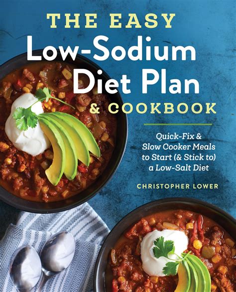 The Easy Low Sodium Diet Plan And Cookbook Quick Fix And Slow Cooker