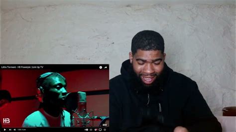 Little Torment Hb Freestyle Link Up Tv Reaction Youtube