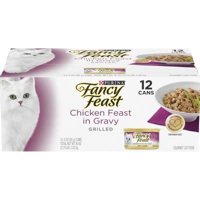 Purina Fancy Feast Grilled Chicken Feast In Gravy Gourmet Wet Cat Food