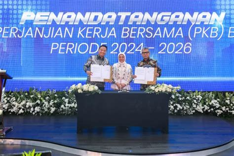 Perkuat Hubungan Industrial Bri Dan Serikat Pekerja Tandatangani