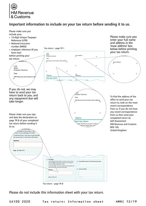 Form Sa100 2020 Fill Out Sign Online And Download Fillable Pdf