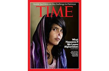 Time Cover Depicts The Disturbing Plight Of Afghan Women Time