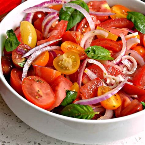 Fresh Summer Tomato Salad Recipe Small Town Woman