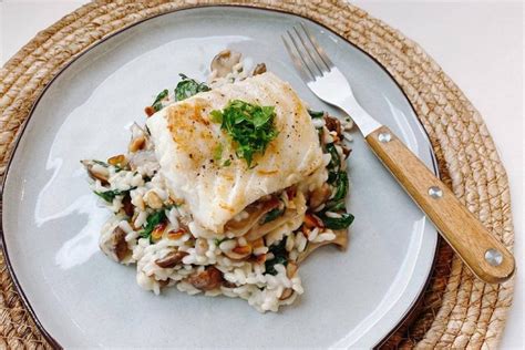 Risotto Met Paddenstoelen En Kabeljauw Koken Met Familie