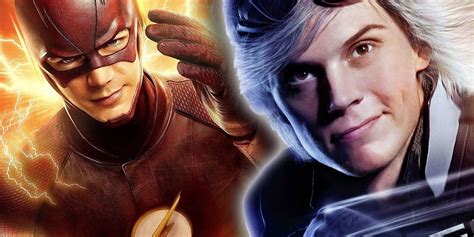 Quicksilver Vs Flash Comic