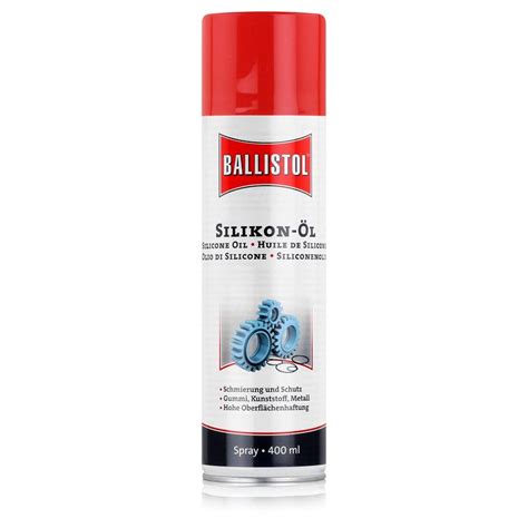 Das Ballistol Silikon Öl Spray wirksame Spezialschmierung