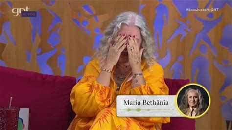 Astrid Fontenelle chora ao receber mensagem de Maria Bethânia em