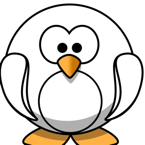 Penguin Outline PNG, SVG Clip art for Web - Download Clip Art, PNG Icon ...