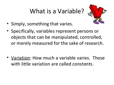 Independent And Dependent Variables