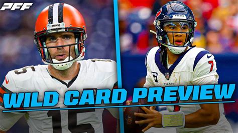 Browns Vs Texans Nfl Wild Card Weekend Game Preview Pff Youtube