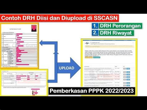 Persiapan Berkas Pengisian DRH PPPK Guru SELEKSI CASN CPNS PPPK