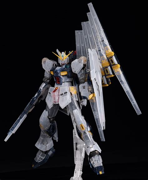 Review Rg Nu Gundam Clear Color Limited Package Gunjap