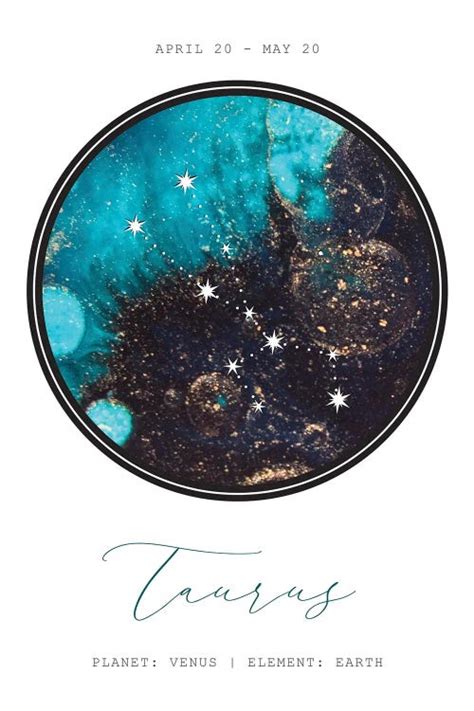 Taurus Constellation Art Print by Naomi Davies | iCanvas