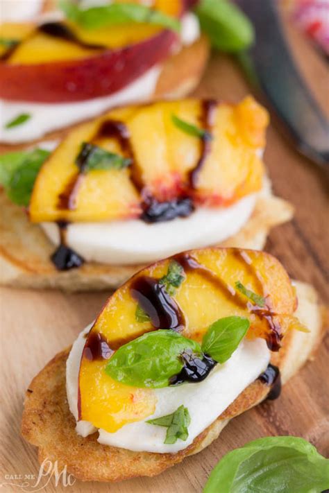 Peach Bruschetta Artofit