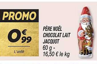 Promo P Re No L Chocolat Lait Jacquot Chez Netto Icatalogue Fr