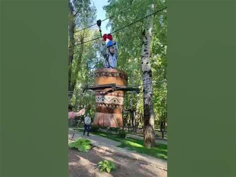Детская канатная дорога - YouTube