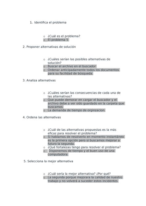 Ivu Actividad A Andres Parillo Identifica El Problema O Cu L Es El