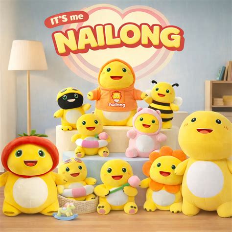 jual boneka nailong nailong gosong nailong bunga  guling premium