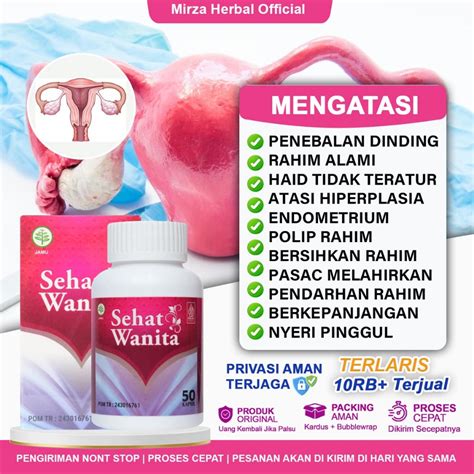 Jual Obat Penebalan Dinding Rahim Hiperplasia Endometrium Menstruasi