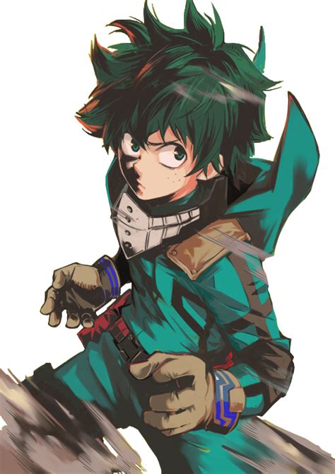 Midoriya Izuku Render By Seetsudark On Deviantart Anime Boku No Hero