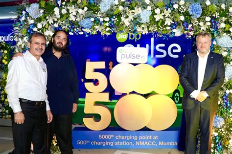 jio bp installs  charging point  india electrivecom
