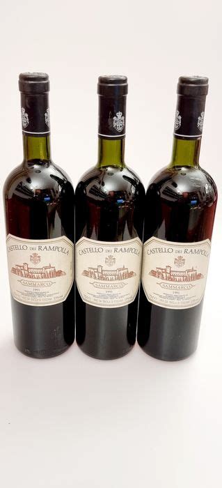 1991 Sammarco Castello Di Rampolla Toscana IGT 3 Catawiki