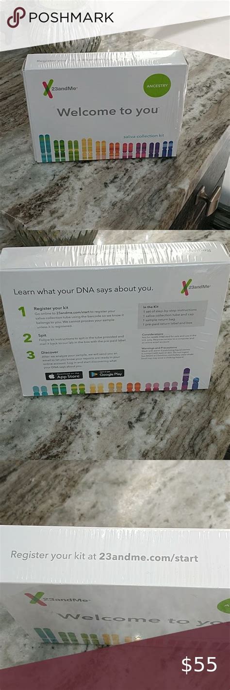 DNA KIT 23andMe ancestry NIB!!!! | Dna kit, Ancestry, Dna