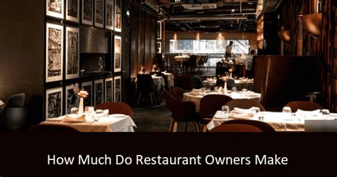 How Much Do Restaurant Owners Make - Secret Earnings - RS*