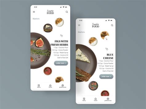 Free Design Materials 30 Excellent Recipe App Ui Examples For Your