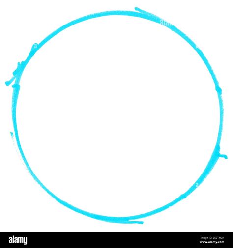 Blue Circle Frame Cut Out Stock Images And Pictures Alamy