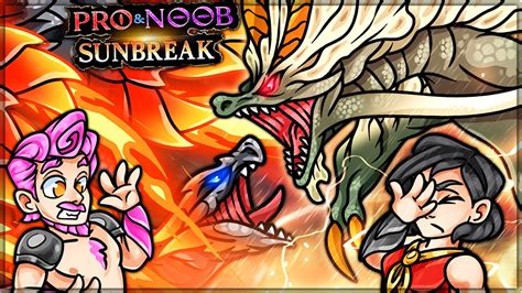 SECRET SECOND AMATSU Pro And Noob VS Monster Hunter Rise Sunbreak