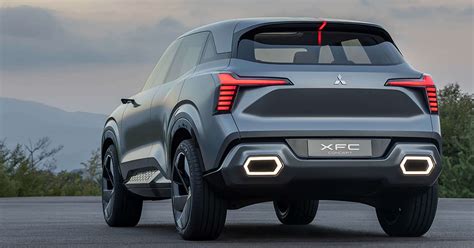 mitsubishi xfc concept suv  paul tans automotive news